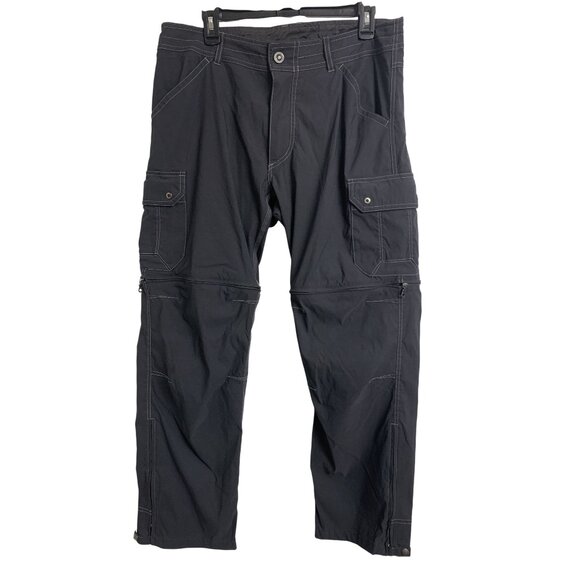 Kuhl 34X30 Renegade Convertible Hiking Outdoor Pants Stealth Zip-Off System - Picture 1 of 8